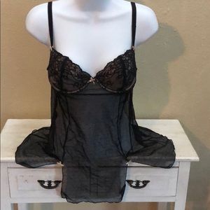 Black sexy lingerie